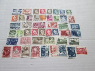FRANCOBOLLI DANIMARCA ANNO 1961-1966 COLLEZIONE