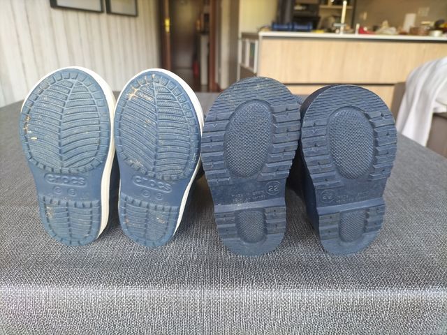 Botas crocs niñ@ y botines agua