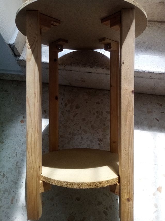 Mesa camilla redonda