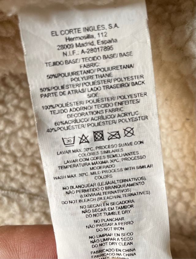 Chaqueta niña Bass10 T.12