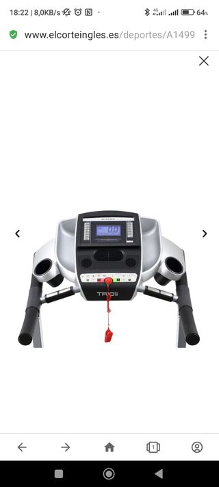 Cinta de correr TR101i Bladez Fitness

