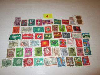 FRANCOBOLLI GERMANIA ANNO 1968-1970 COLLEZIONE