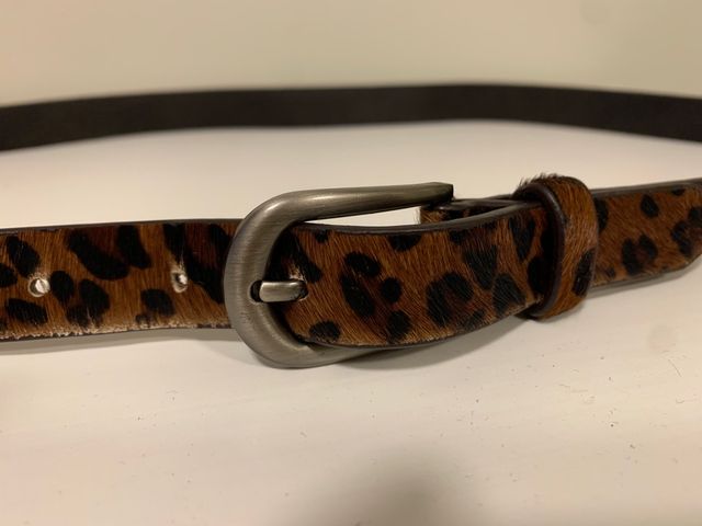 Cinturon estampado leopardo NUEVO