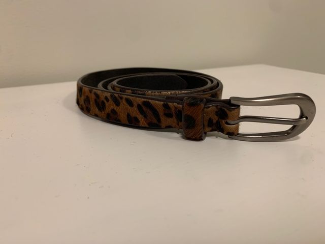 Cinturon estampado leopardo NUEVO
