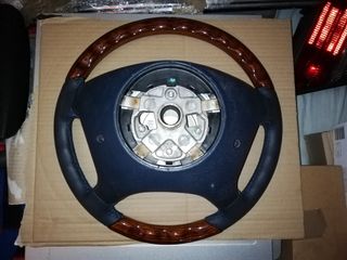 Volante madera y cuero Mercedes w124