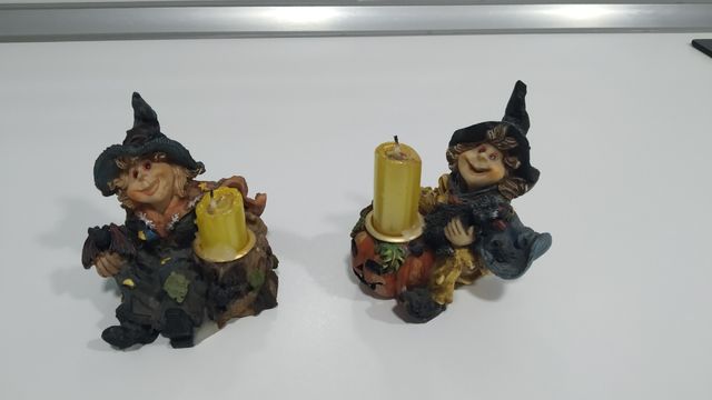 Brujitas con velas