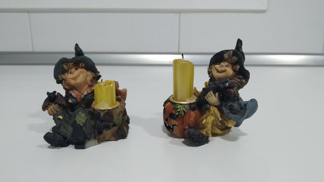 Brujitas con velas