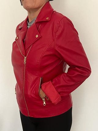 Cazadora material sintético 