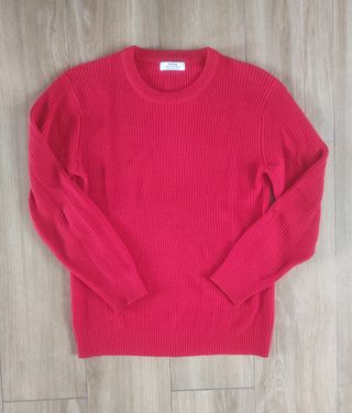 Jersey rojo de Bershka 