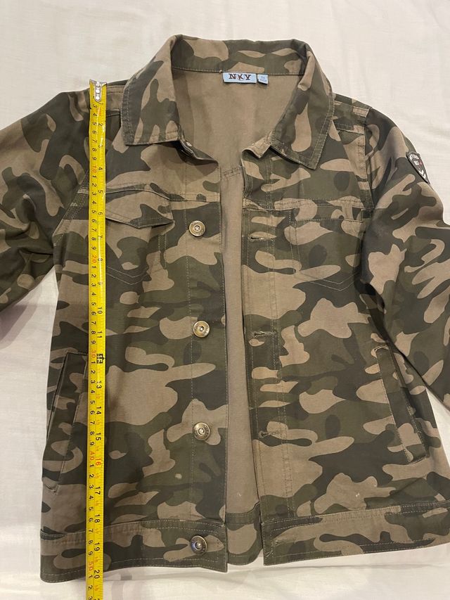 Cazadora niño camuflaje