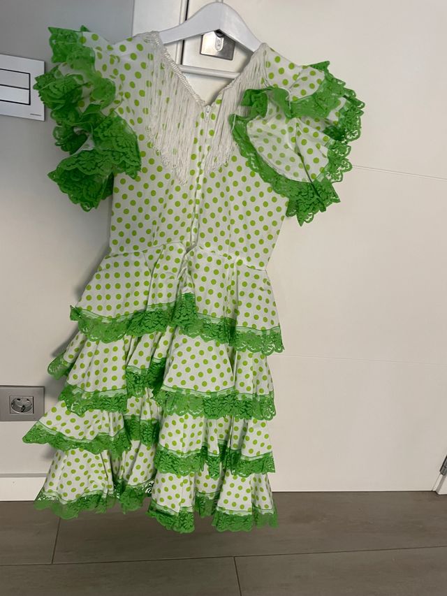 Vestido disfraz sevillana talla 5 años