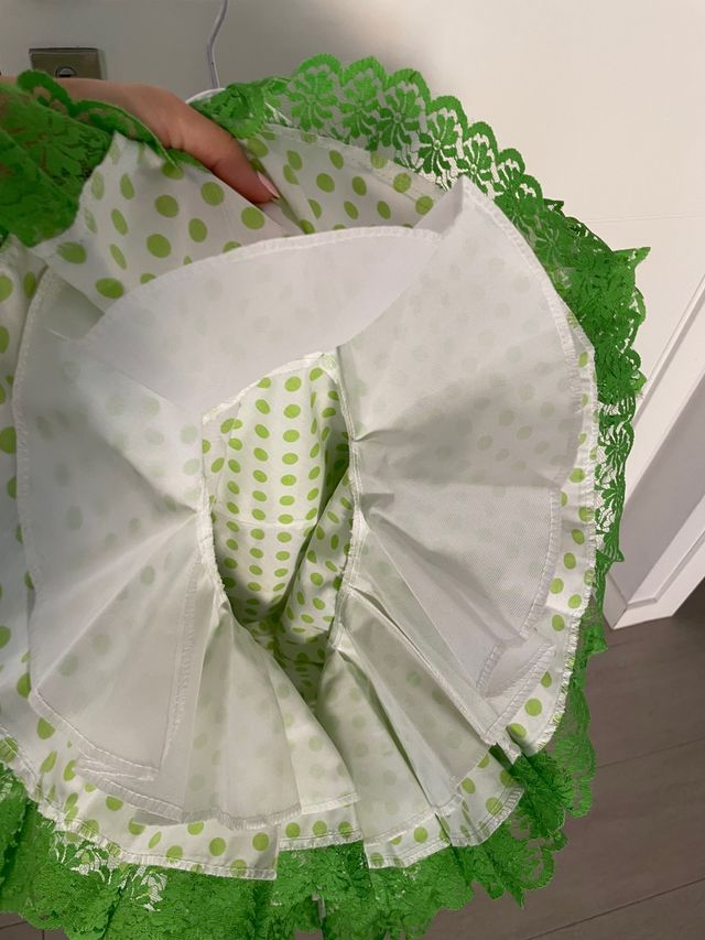 Vestido disfraz sevillana talla 5 años