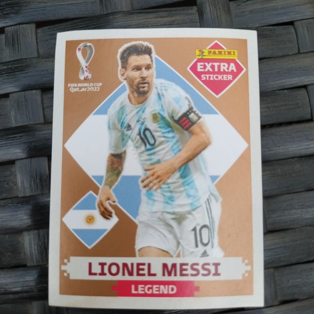 Cromo Messi Extra Sticker BRONCE No hago envíos