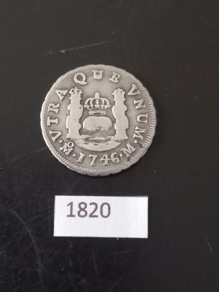 1 real columnario 1746