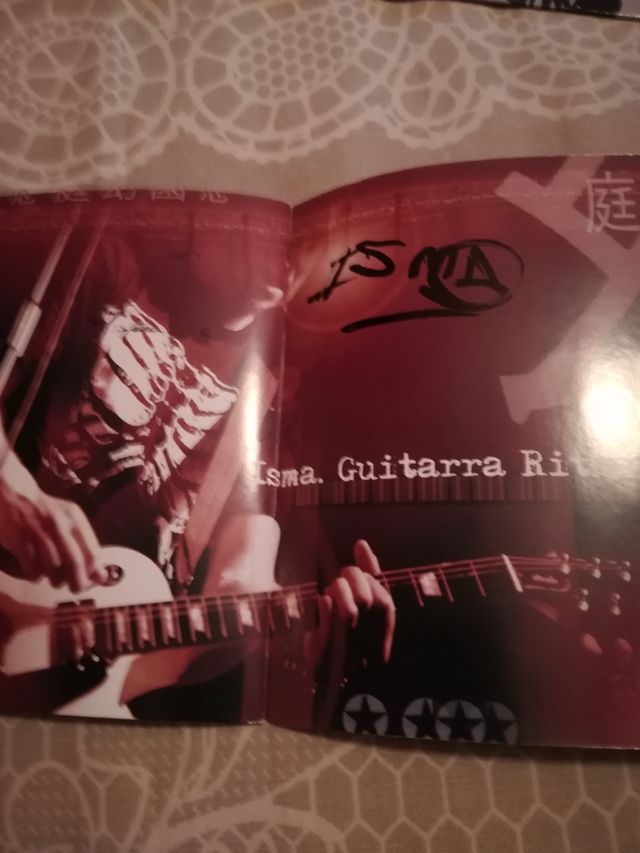 CD DVD firmado disidencia