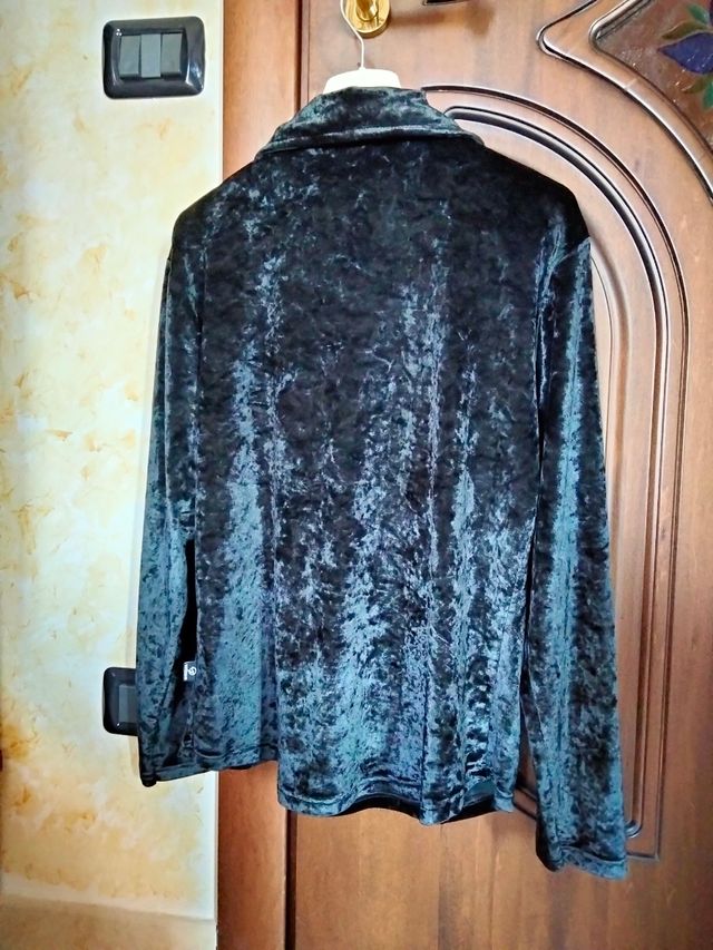 maglia in velluto uomo. SottoTono. vintage