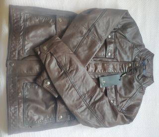 Chaqueta de cuero para hombre SIN ESTRENAR