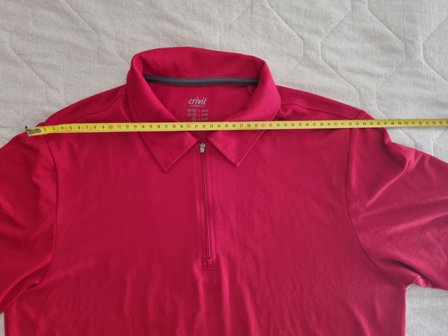 maglia Crivit rossa ciclista tg. L