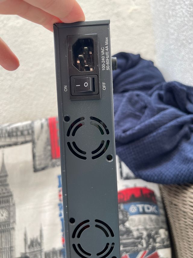 Base-tx ethernet Switch 24 puertos