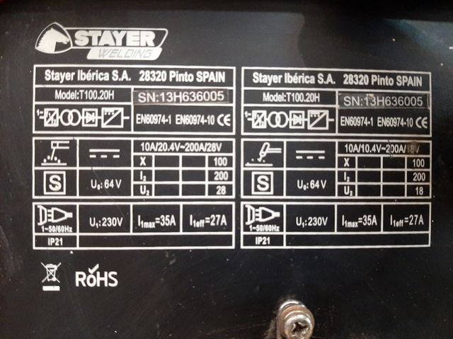 Inverter tig da 200 ampere