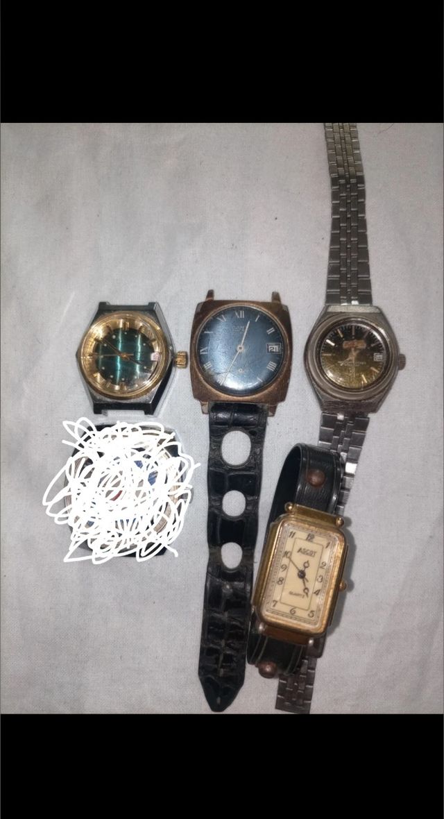 Relojes antiguos precio a convenir