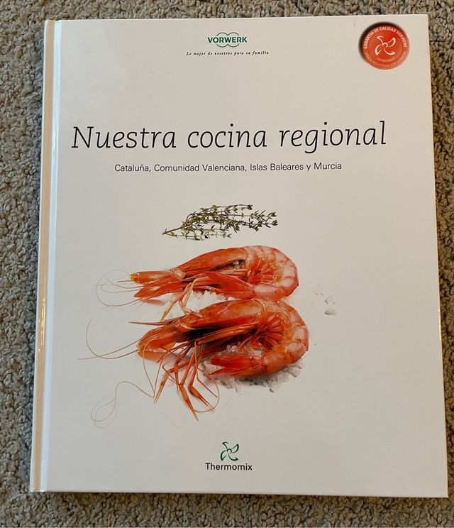 Libro Thermomix "Nuestra cocina regional"