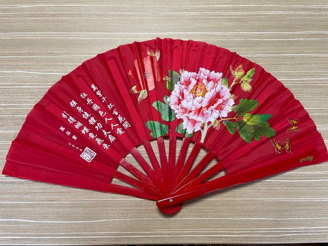 Abanico Tai Chi 35cm. Como nuevo.