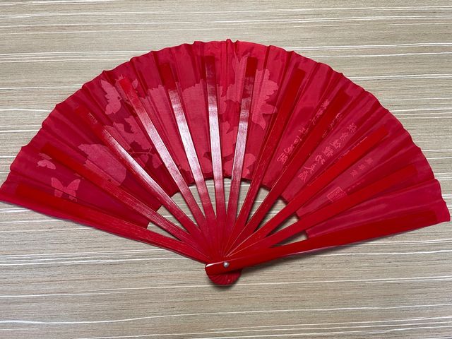 Abanico Tai Chi 35cm. Como nuevo.