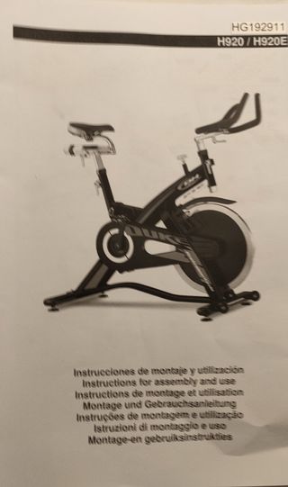 Bicicleta Spinning BH Duke H920