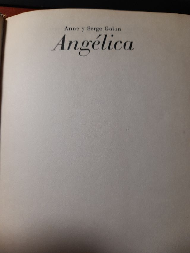 Angélica . Novela Romántica