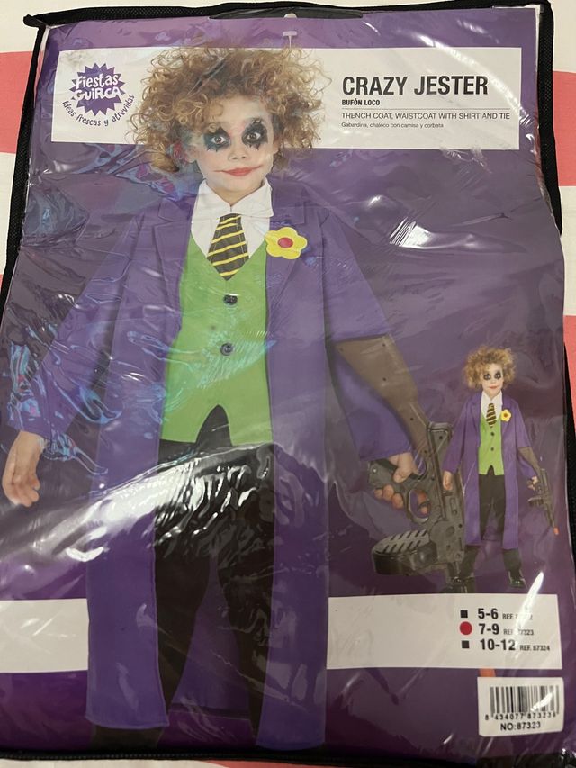Disfraz crazy jester