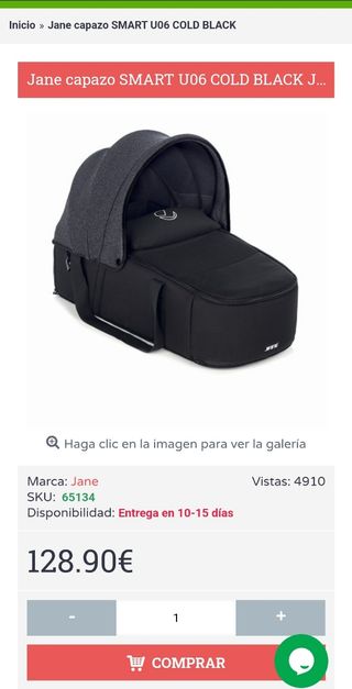Capazo universal para cochecito / silla de paseo