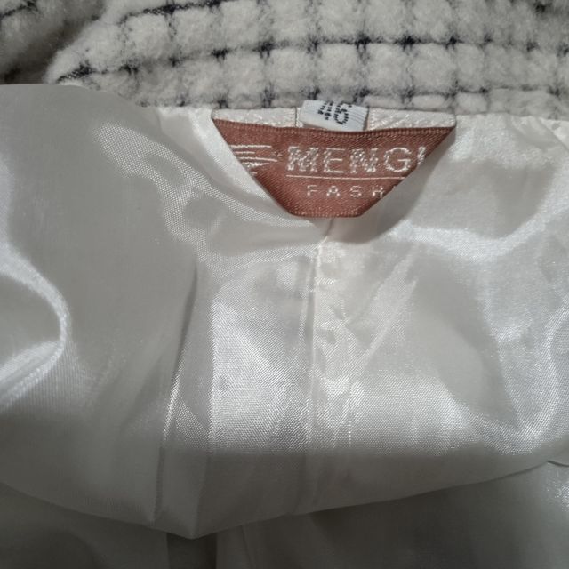 chaquetón de paño forrado por dentro