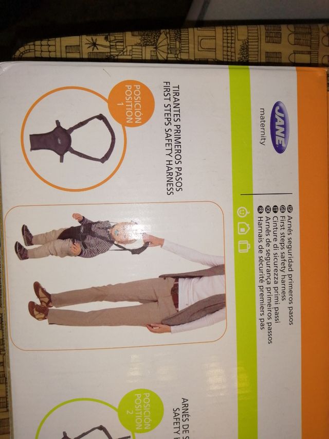 Arnés seguridad primeros pasos Jane