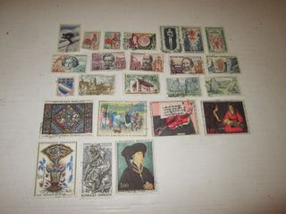 FRANCOBOLLI FRANCIA ANNO 1961 al 1969 COLLEZIONE