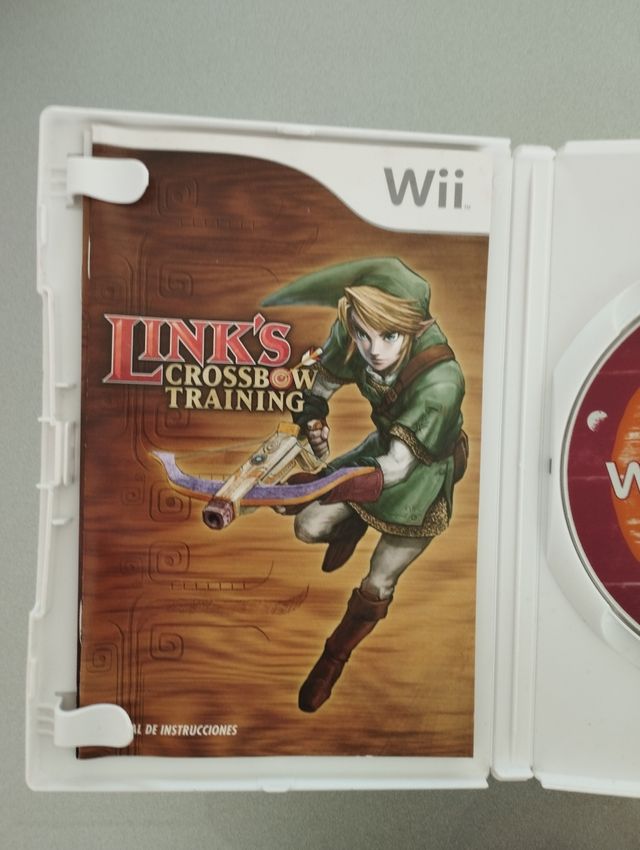 Gioco per Nintendo Wii, allenamento con la balestra Zelda