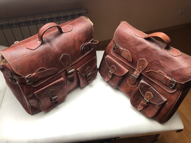 Maletas de cuero