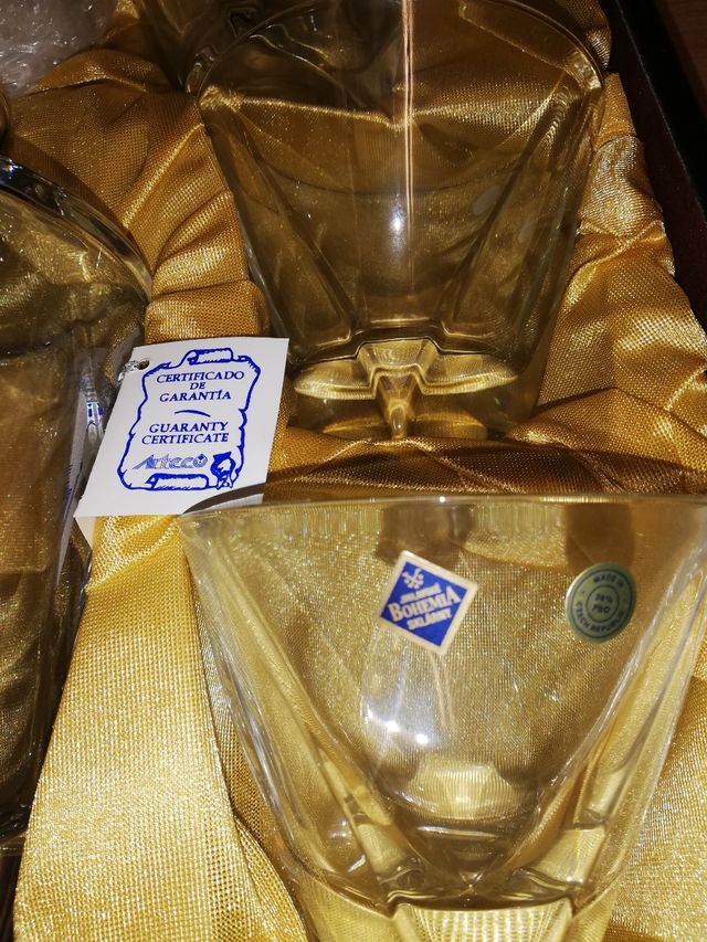 wiskera cristal de Bohemia