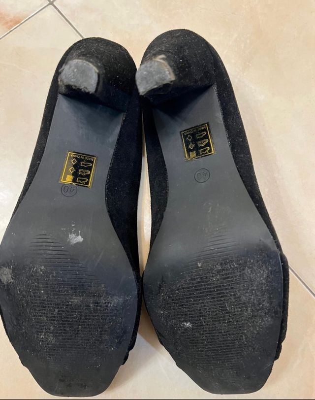 Scarpe nere donna misura 40