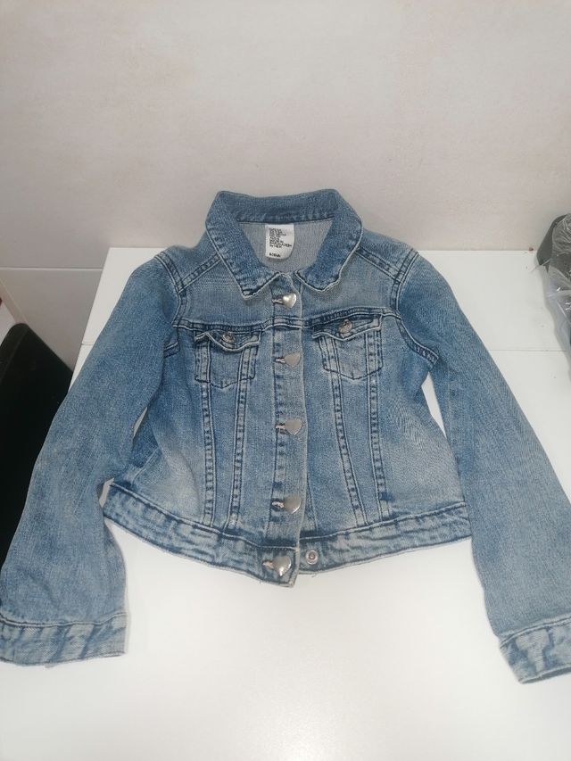 Cazadora vaquera niña .Talla 5