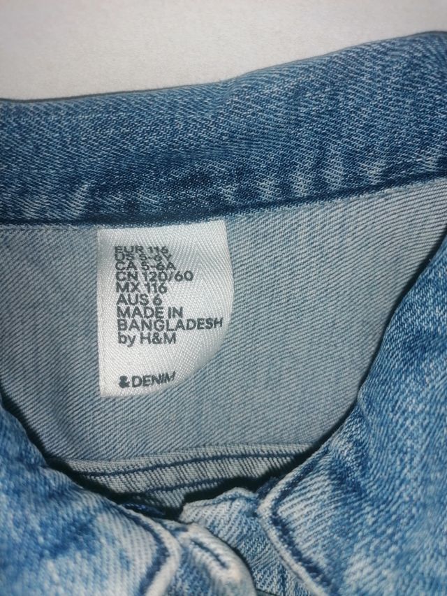 Cazadora vaquera niña .Talla 5