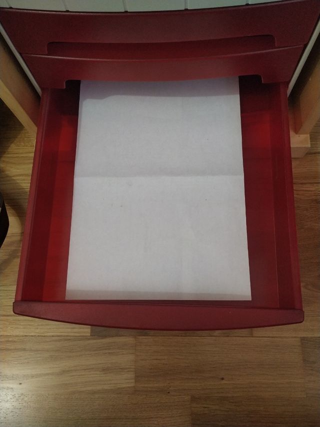 Cajonera de plástico organizador escritorio