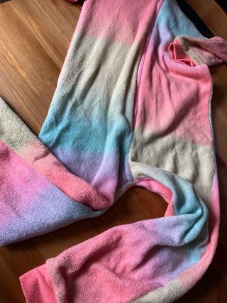 Mono pijama unicornio colores pastel 