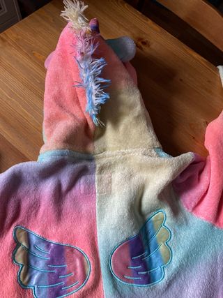 Mono pijama unicornio colores pastel 