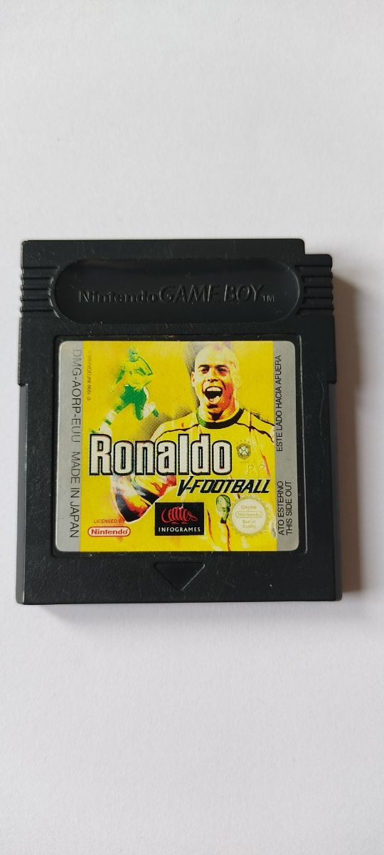 Ronaldo v-football Game boy