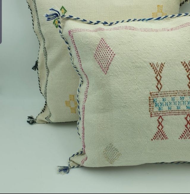 Cojín bereber seda de cactus sabra 45x45