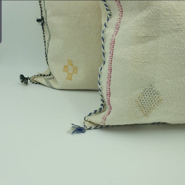 Cojín bereber seda de cactus sabra 45x45