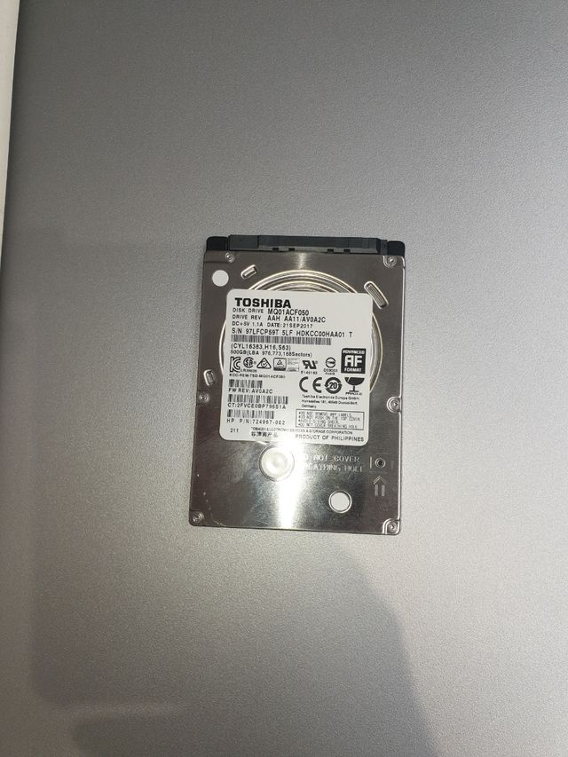 fantasticos hdd 500gb sata de 2.5