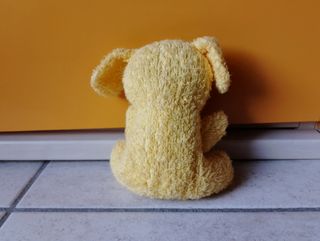 Peluche orsetto / cagnolino giallo 