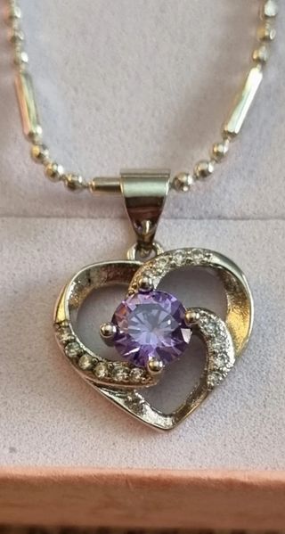 Oferta Colgante corazón plata de ley 925 